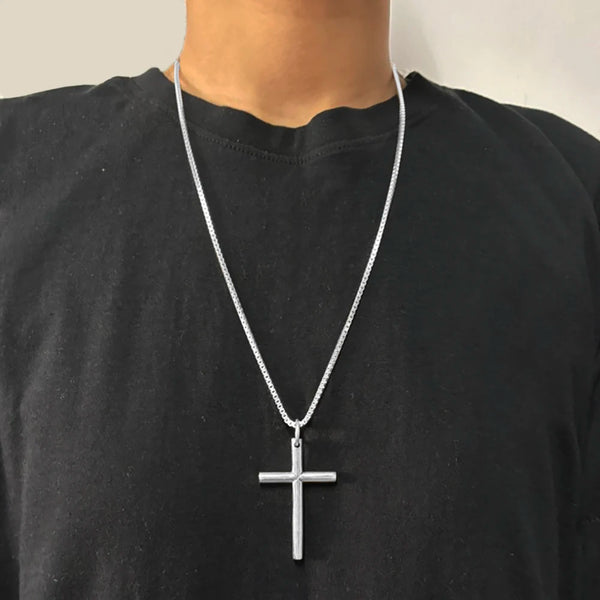 Silver Cross Pendant-ToShay.org