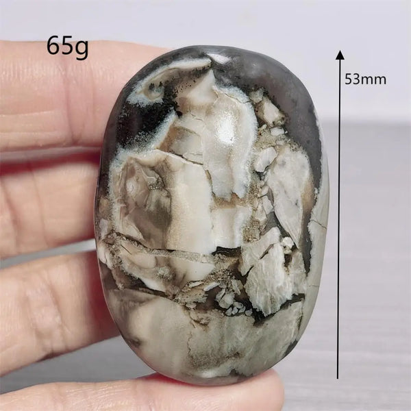 Fire Agate Palm Stone-ToShay.org