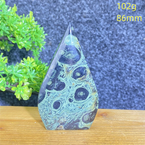 Blue Malachite Crystal Torch-ToShay.org