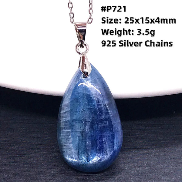 Blue Kyanite Pendant-ToShay.org