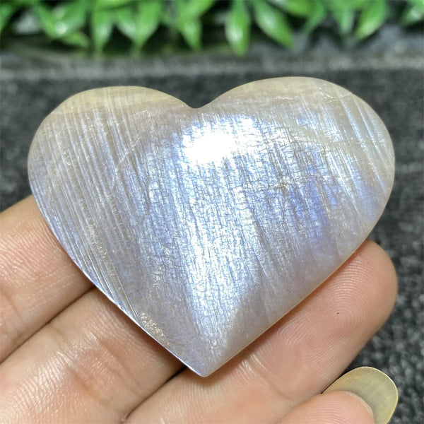 Blue Moonstone Heart-ToShay.org
