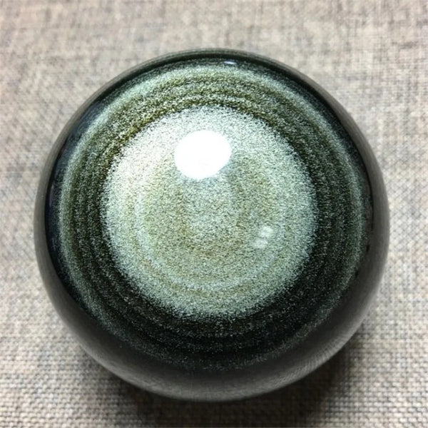 Gold Obsidian Crystal Ball-ToShay.org