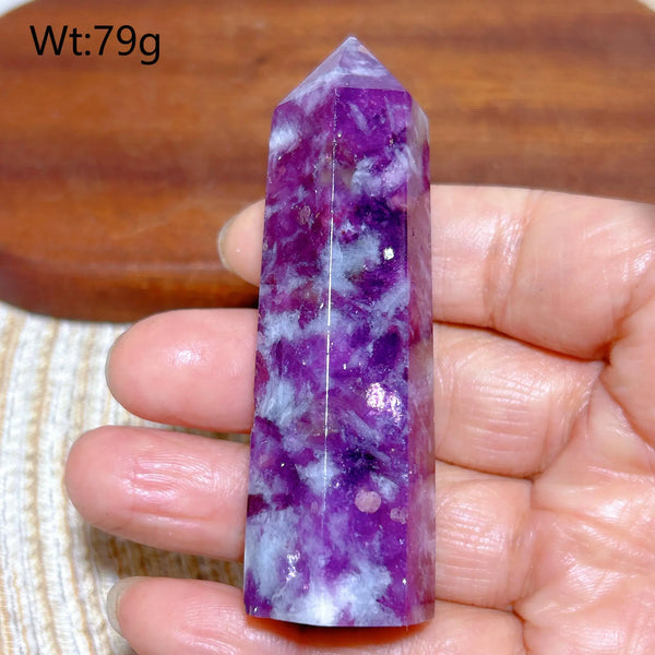 Purple Lepidolite Point-ToShay.org