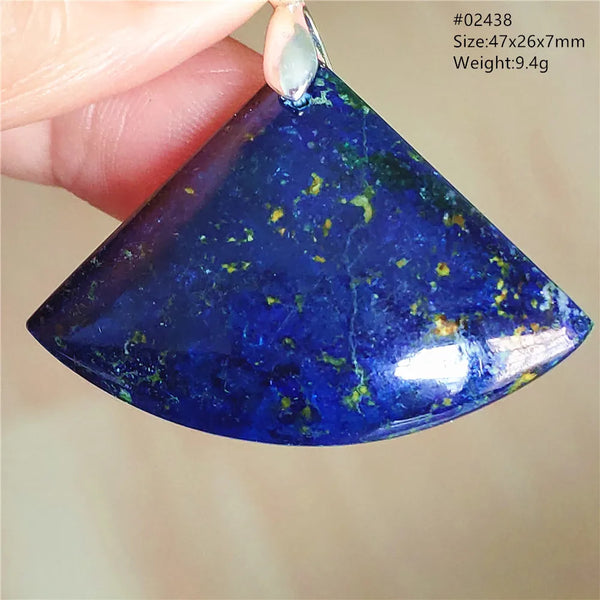 Blue Azulite Pendant-ToShay.org