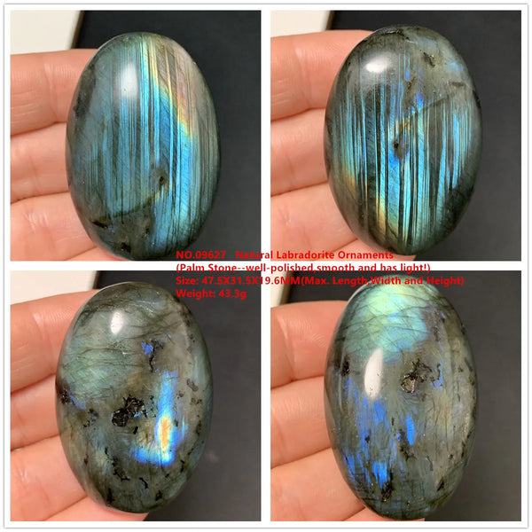 Orange Red Light Labradorite-ToShay.org