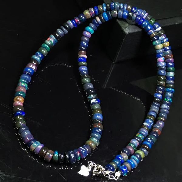 Black Opal Abacus Beads-ToShay.org