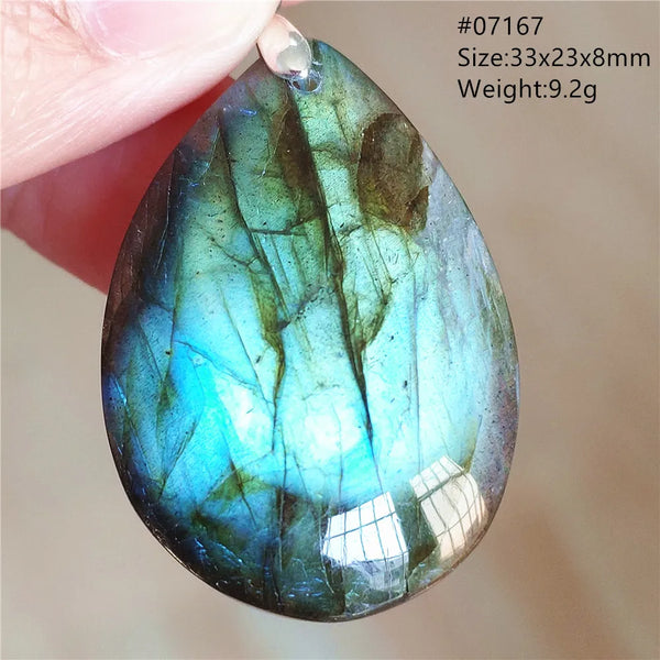 Blue Light Labradorite Pendant-ToShay.org