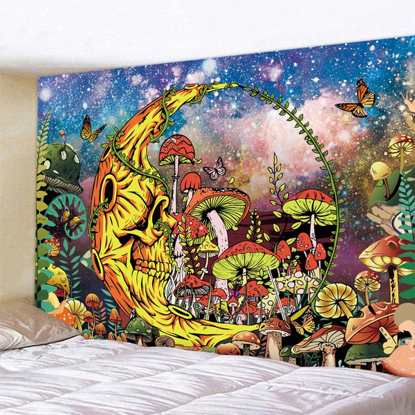 Mandala Moon Art Tapestry-ToShay.org