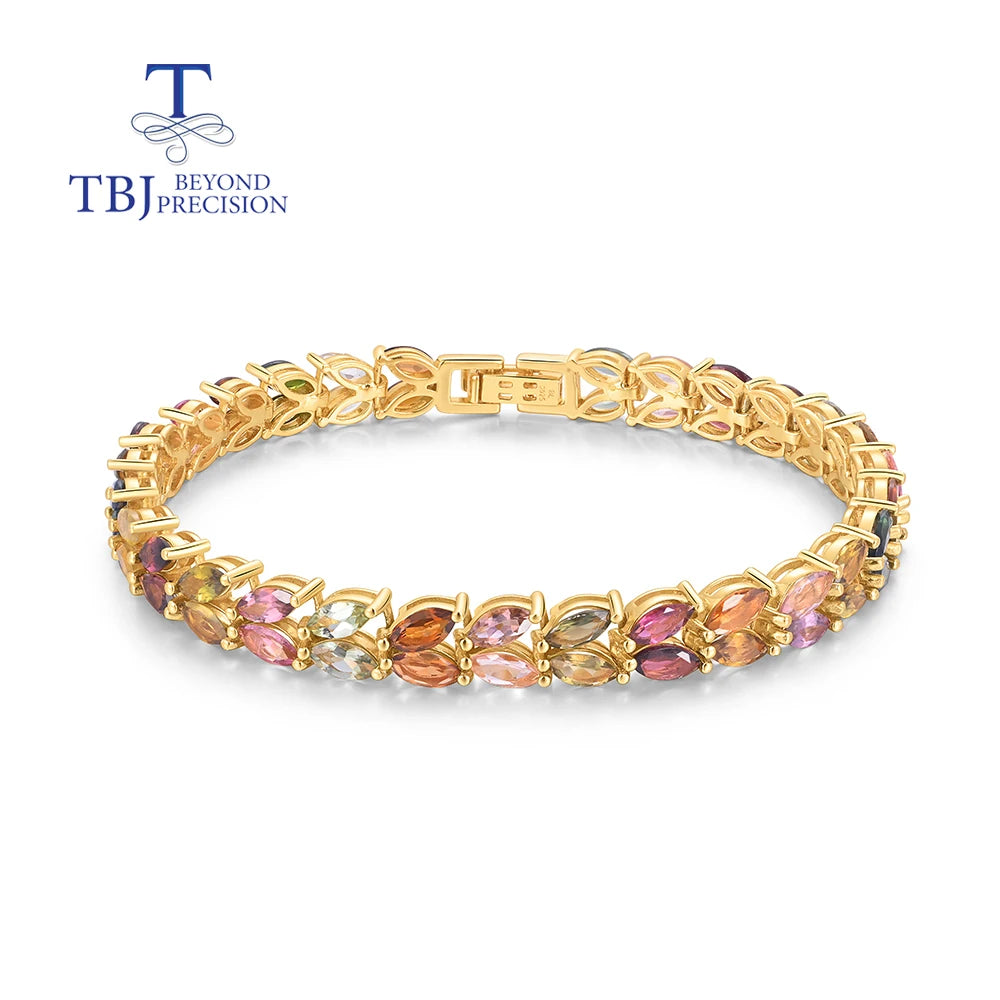Mixed Tourmaline Bracelet-ToShay.org