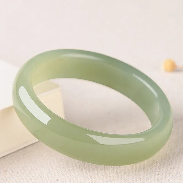 Green Jade Bangle-ToShay.org