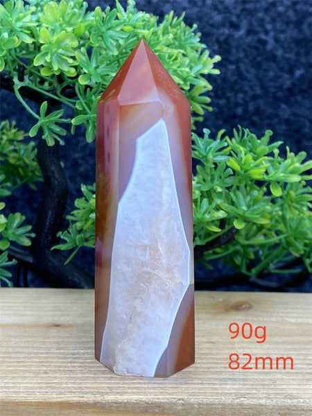 Orange Carnelian Wand-ToShay.org