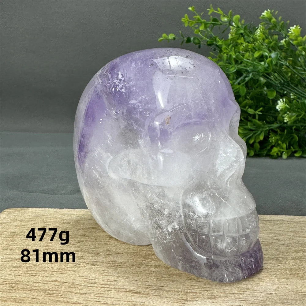 Purple Amethyst Skull-ToShay.org
