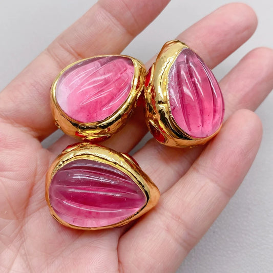Pink Fuchsia Jade Beads-ToShay.org