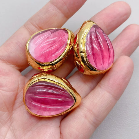 Pink Fuchsia Jade Beads-ToShay.org