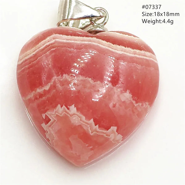 Red Rhodochrosite Pendant-ToShay.org