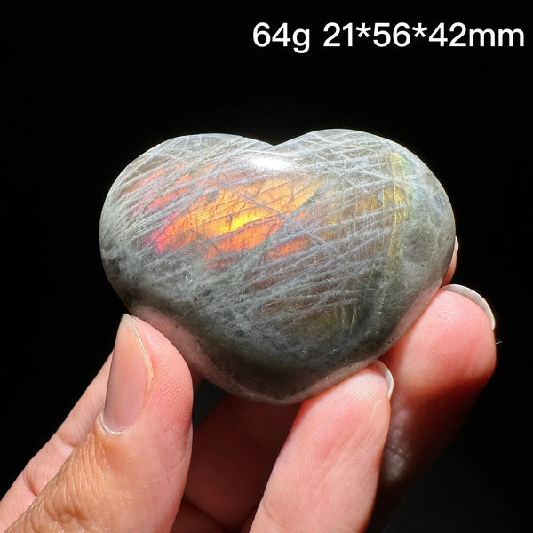 Rainbow Labradorite Heart-ToShay.org