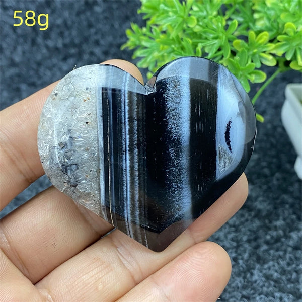 Black Agate Geode-ToShay.org