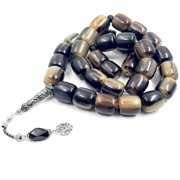 Brown Ox Horn Bead Tasbih-ToShay.org