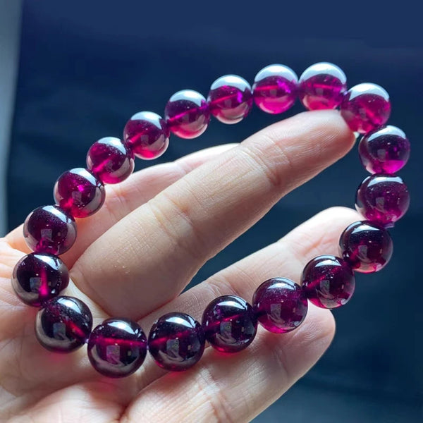 Purple Garnet Bracelet-ToShay.org