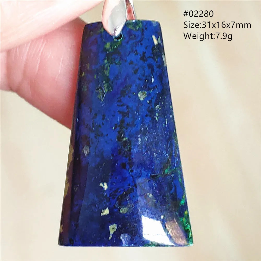 Green Blue Malachite Pendant-ToShay.org