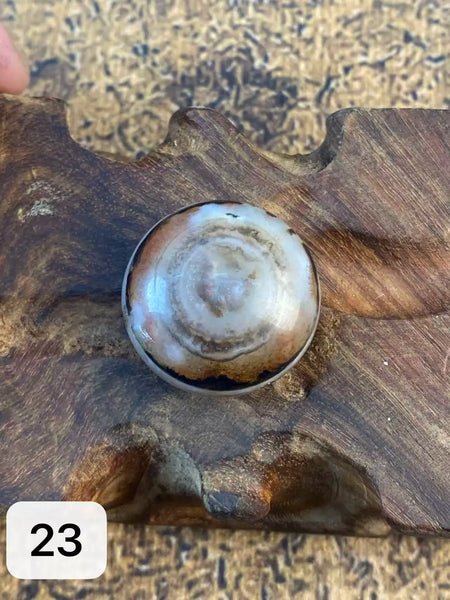 Tibetan Agate Eye Beads-ToShay.org