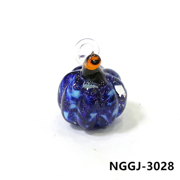 Glass Pumpkin Pendants-ToShay.org