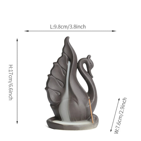 Swan Incense Burner-ToShay.org