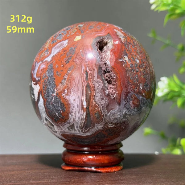 Brown Agate Ball-ToShay.org