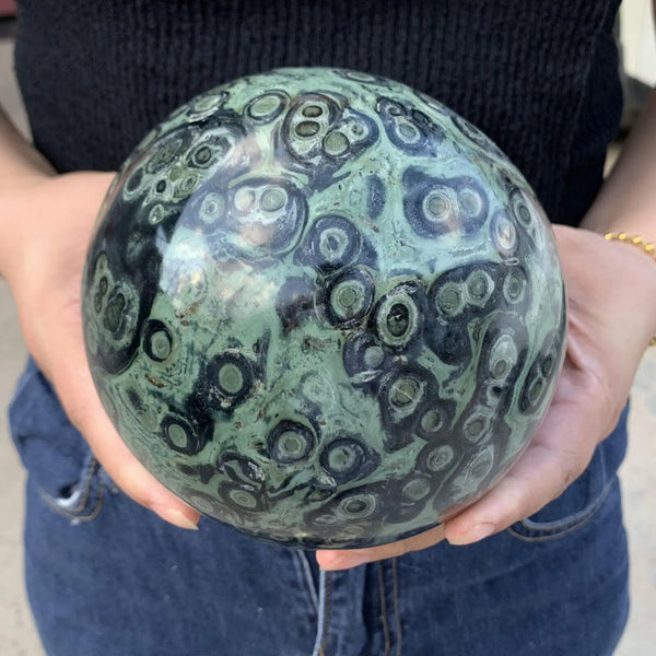 Green Kambaba Jasper Ball-ToShay.org