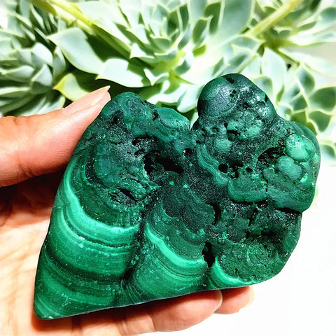 Green Malachite Crystal-ToShay.org