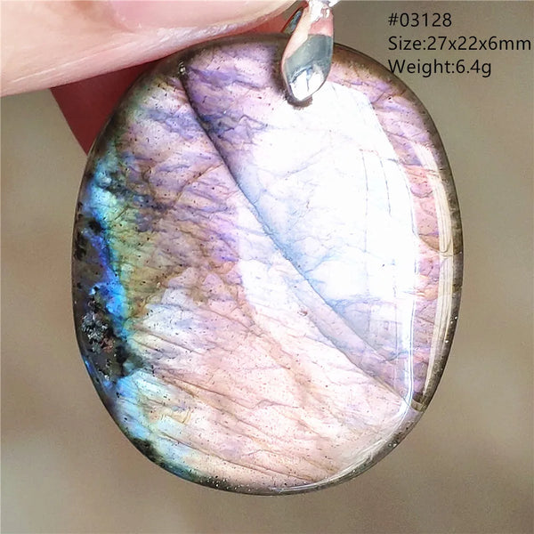 Blue Light Labradorite Pendant-ToShay.org