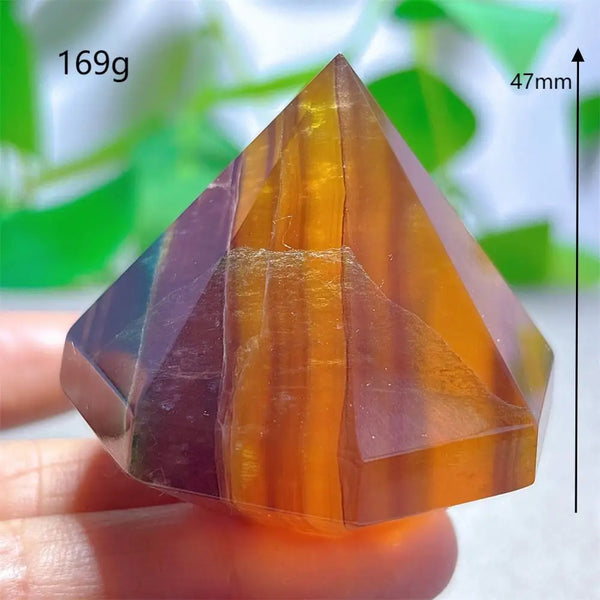 Rainbow Fluorite Diamond-ToShay.org