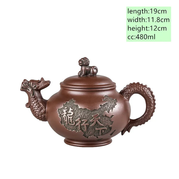 Dragon Clay Teapots-ToShay.org