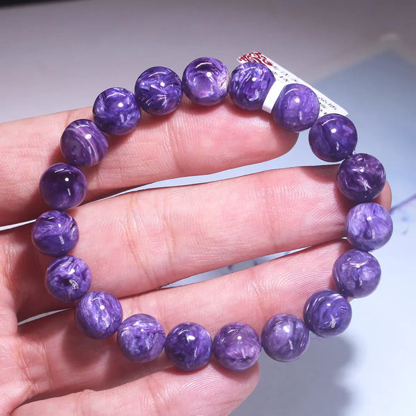 Purple Charoite Bracelet-ToShay.org
