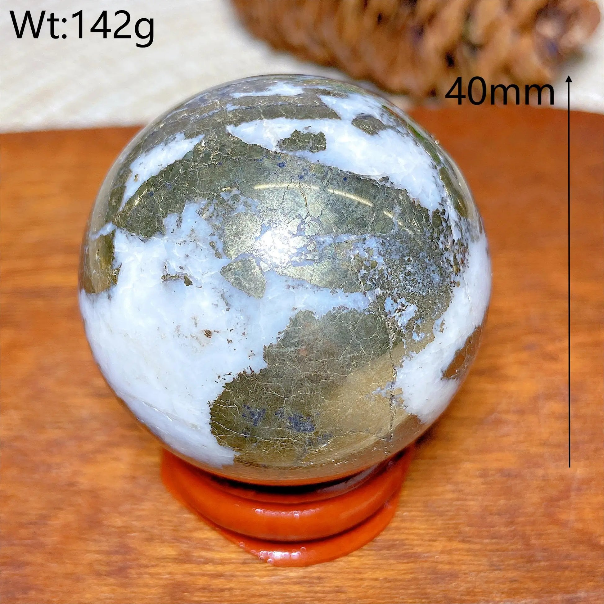 Gold Pyrite Ball-ToShay.org