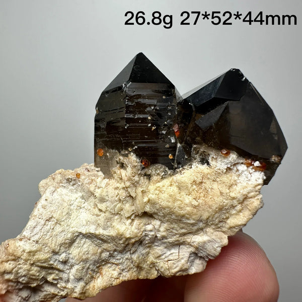 Smokey Tea Crystal Cluster-ToShay.org