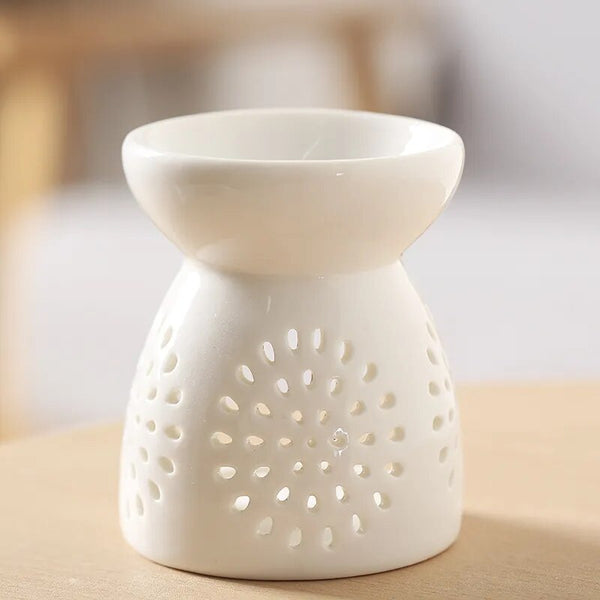 Hollow Ceramic Essential Oil Burner-ToShay.org