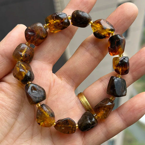 Yellow Amber Bracelet-ToShay.org
