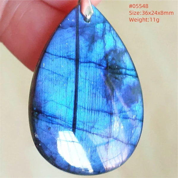 Blue Light Labradorite Pendant-ToShay.org