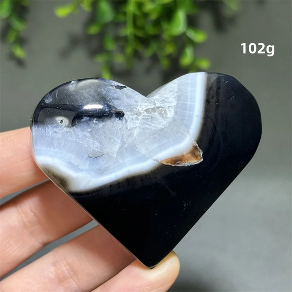 Black Agate Heart-ToShay.org