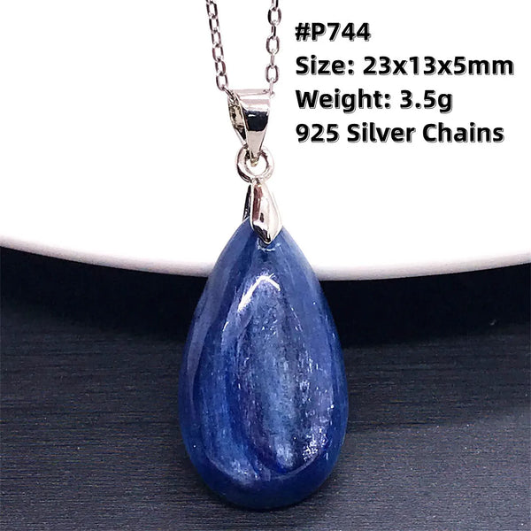 Blue Kyanite Pendant-ToShay.org