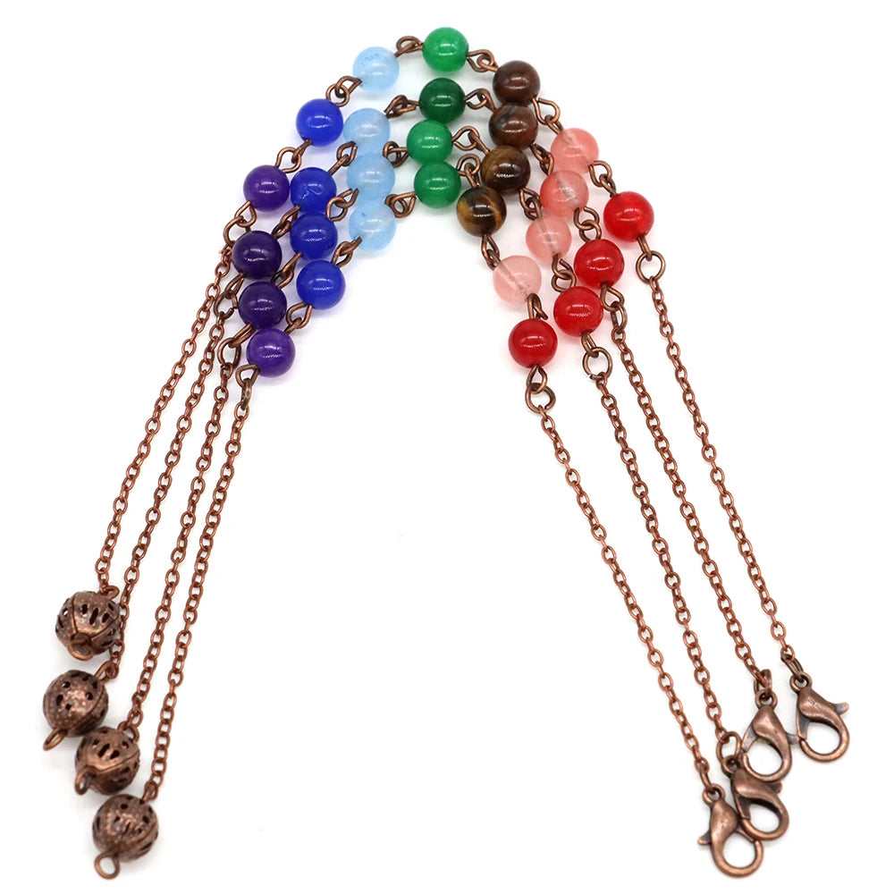 Chakra Bead Pendulum Chain-ToShay.org