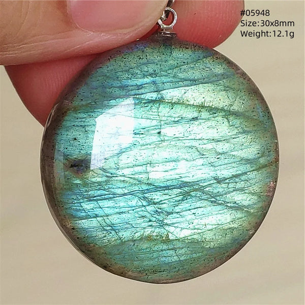 Blue Light Labradorite Pendant-ToShay.org