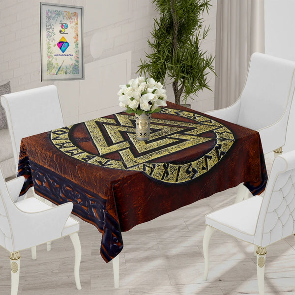 Rune Art Tablecloth-ToShay.org