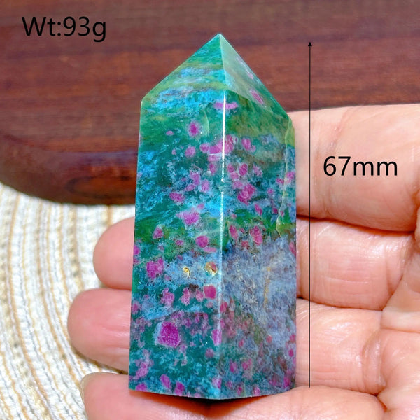 Green Ruby Kyanite Tourmaline-ToShay.org