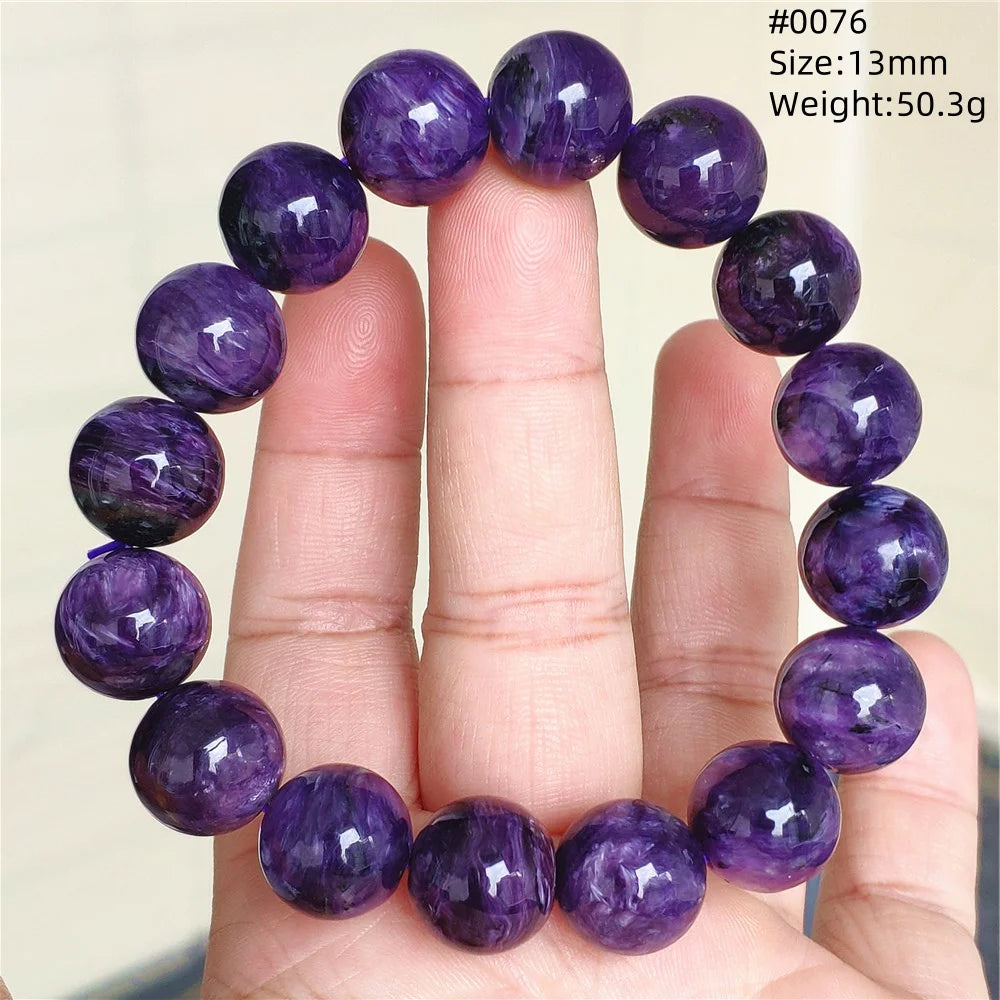 Purple Charoite Bracelet-ToShay.org