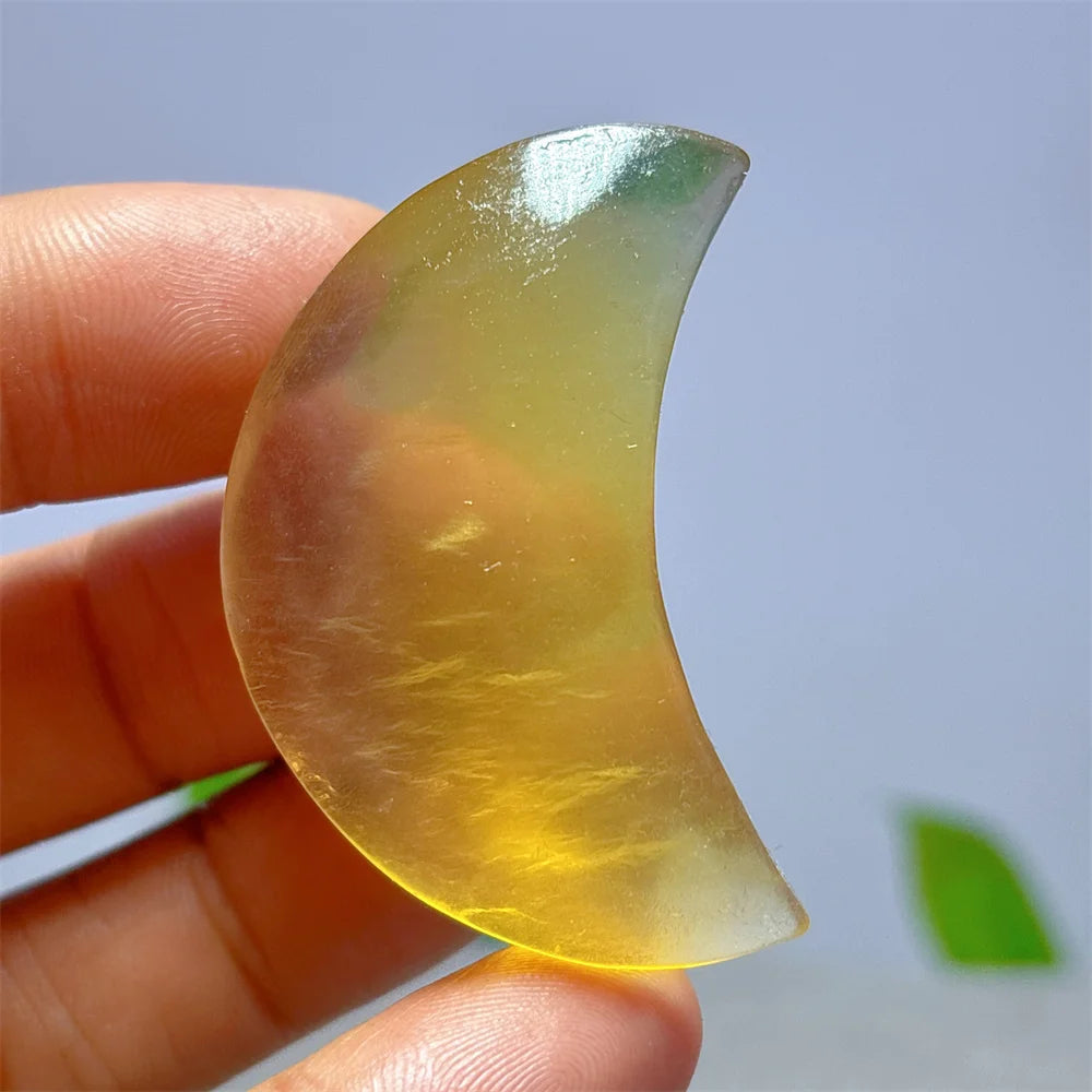 Rainbow Fluorite Moon-ToShay.org