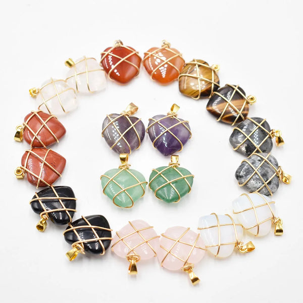 Mixed Crystal Wrap Heart-ToShay.org