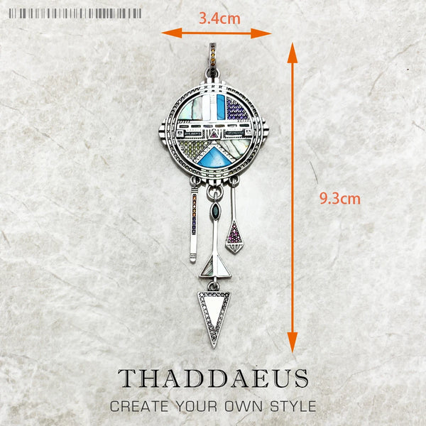 Silver Compass Amulet-ToShay.org