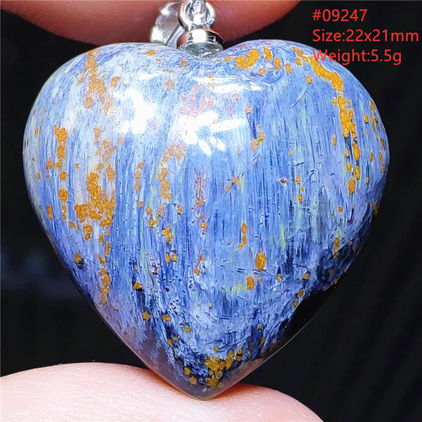 Blue Pietersite Chatoyant Pendant-ToShay.org